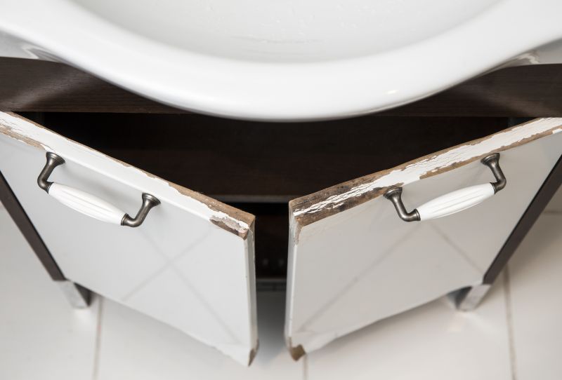 Restored Bathroom Cabinets