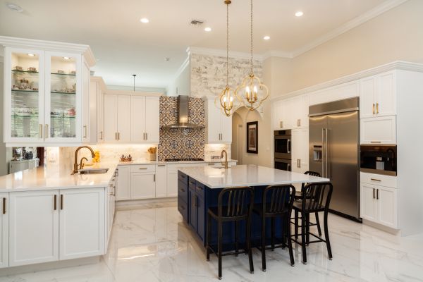 Kitchen Island Construction in Conroe