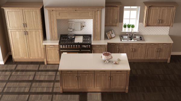 Pine Cabinets Installation in Conroe