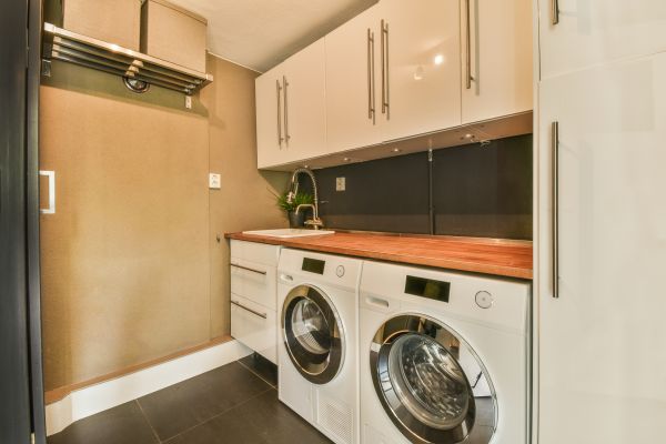 Laundry Cupboard Installation in Conroe