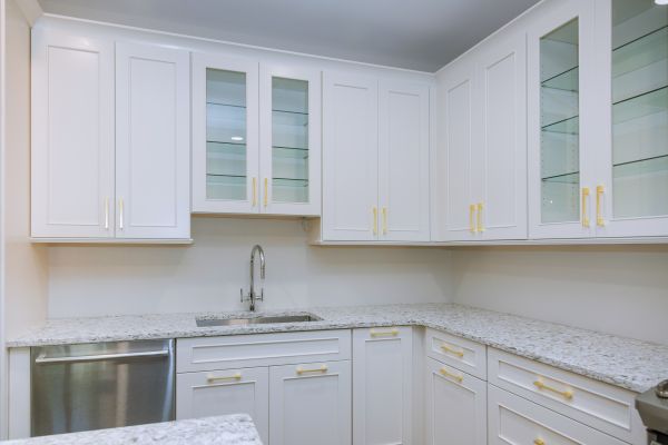 Wood Cabinet Installation in Conroe